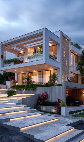 Villa constructed